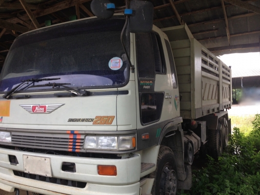 รถฮีโน่ 10 ล้อดั้ม FM2K 260 แรงม้า. ปี 39.  ( ขายแม่ , ลูก. )   สนใจติดต่อ  081 - 6079515