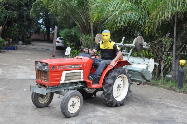 ((ลดกระหน่ำ))ขายรถไถYANMAR YM1601 พร้อมโรตารี่หลัง สภาพสวยเดิมญี่ปุ่นไม่เคยใช้ในไทย 69,000เท่านั้น!!