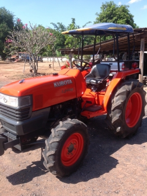 แทรกเตอร์คูโบต้า 3408 สภาพดีพร้อมใช้งานแถมโรตารี่ให้ด้วย
