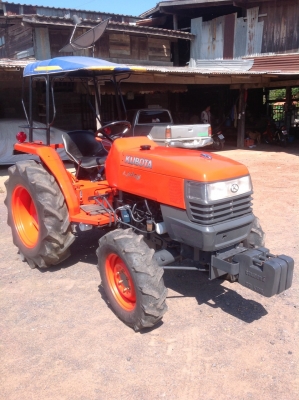 แทรกเตอร์คูโบต้า 3408 สภาพดีพร้อมใช้งานแถมโรตารี่ให้ด้วย