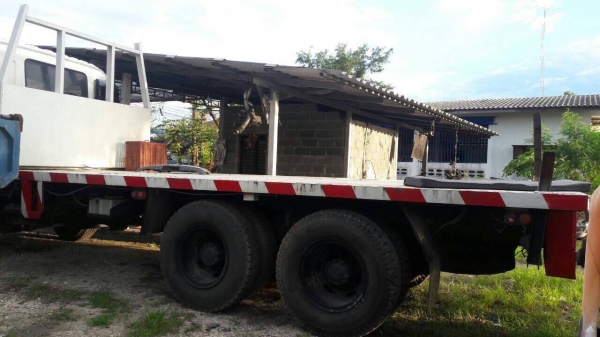 อีซูซุ GEGA-335 แฮง 2 เพลา  ยาว 7 เมตร  ทะเบียนพร้อมครับ