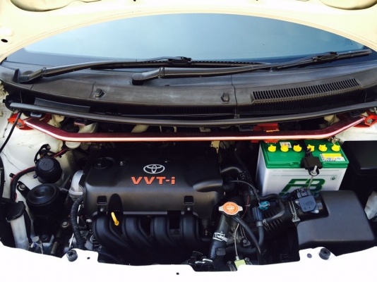 Toyota Yaris สีขาวแท้ ตัวถังอย่างกิ๊ก สวยจิงคันนี้คะ