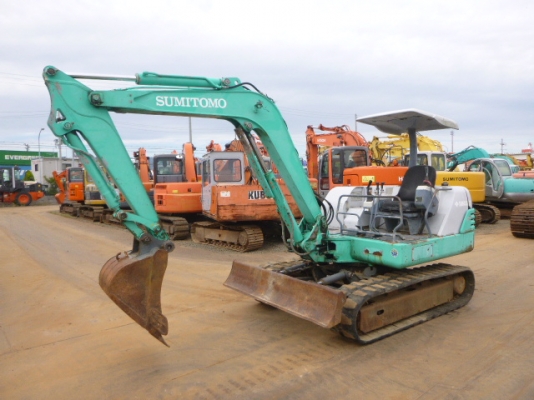 Sumitomo SH45J เก่าญี่ปุ่น เครื่องisuzu ปั้มนิ้ว