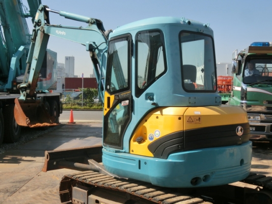 Kubota U40-3S Super เก่าญี่ปุ่น ปี2006 ตู้เก๋ง แทรคเหล็กหุ้มก้อนยาง
