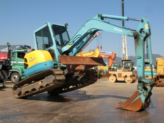 Kubota U40-3S Super เก่าญี่ปุ่น ปี2006 ตู้เก๋ง แทรคเหล็กหุ้มก้อนยาง