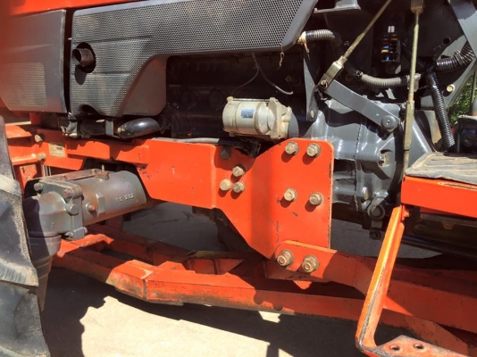 ขายรถไถKubota L4508 (4WD) พร้อมใบมีดหน้าและผานพรวนช้าง รถไร่ สีเดิมพร้อมใช้งาน