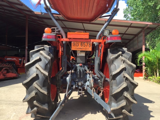 ขายรถไถKubota L4508 (4WD) พร้อมใบมีดหน้าและผานพรวนช้าง รถไร่ สีเดิมพร้อมใช้งาน