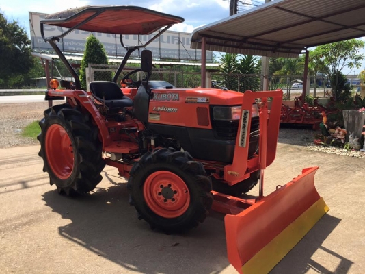 ขายรถไถKubota L3408 DI (4WD) พร้อมใบมีดหน้าและผานพรวน รถพร้อมใช้งาน ขายรถไถKubota L3408 DI (4WD) พร้อมใบมีดหน้าและผานพรวน รถพร้อมใช้งาน