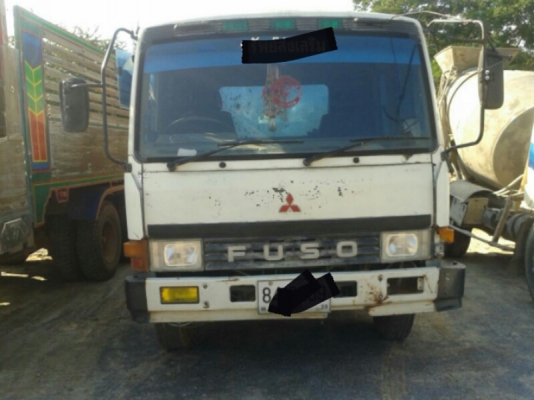 รถหกล้อ มิตซู FUSO 6D16-195 โม่ปูน3คิว ยาง900 สภาพดีสวยบางเดิมพร้อมใช้งาน เอกสารอินวอยล์มีครบ ครับ