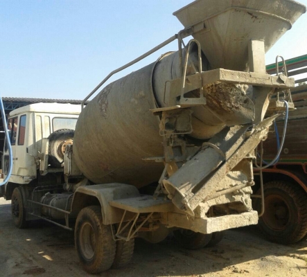 รถหกล้อ มิตซู FUSO 6D16-195 โม่ปูน3คิว ยาง900 สภาพดีสวยบางเดิมพร้อมใช้งาน เอกสารอินวอยล์มีครบ ครับ