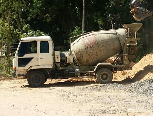 รถหกล้อ มิตซู FUSO 6D16-195 โม่ปูน3คิว ยาง900 สภาพดีสวยบางเดิมพร้อมใช้งาน เอกสารอินวอยล์มีครบ ครับ