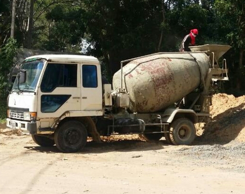 รถหกล้อ มิตซู FUSO 6D16-195 โม่ปูน3คิว ยาง900 สภาพดีสวยบางเดิมพร้อมใช้งาน เอกสารอินวอยล์มีครบ ครับ