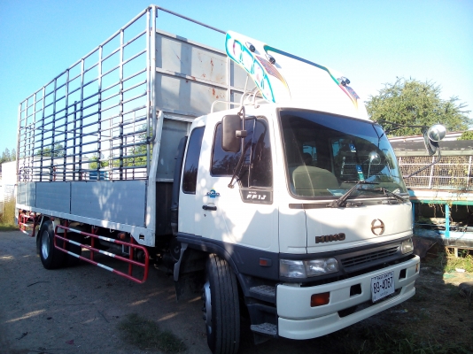 6 ล้อใหญ่ *Euro.2* HINO *สมอทอง* FF1J 220 แรงม้า+Turbo+Inter *ยาว 7.20 ม.* รถสวยเดิม+สวยจริง * รถห้างแท้ * มีเล่มพร้อม *