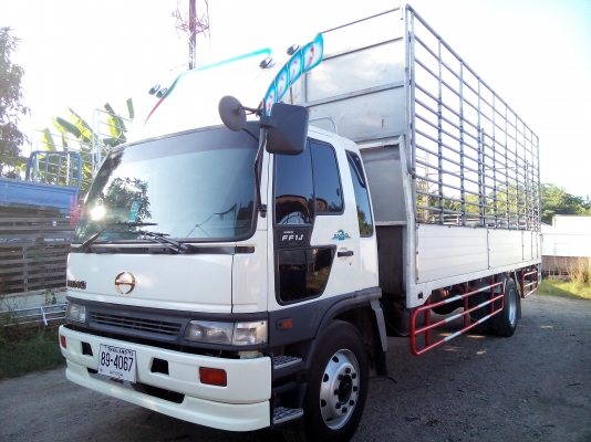 6 ล้อใหญ่ *Euro.2* HINO *สมอทอง* FF1J 220 แรงม้า+Turbo+Inter *ยาว 7.20 ม.* รถสวยเดิม+สวยจริง * รถห้างแท้ * มีเล่มพร้อม *
