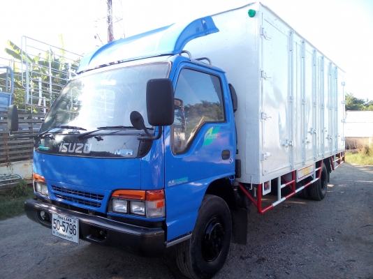 6 ล้อกลาง *ตู้ 10 บาน*  ISUZU  NQR 120 แรงม้า  * ยาว 5.50 ม.* รถสวยเดิม+สวยจริง+พร้อมใช้งาน * รถห้างแท้ * มีเล่มพร้อมโอน *