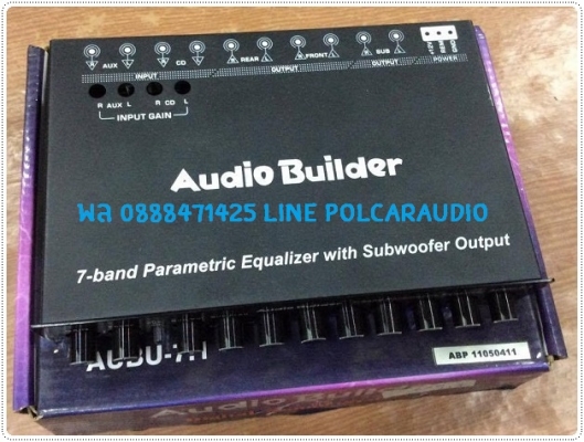 Pre-amp  7Band Audio Builder
