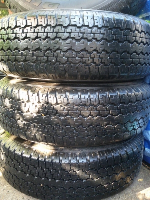 ล้อเชฟขอบ 16 พร้อมยาง 245 70 16 ปี13สวยจัด