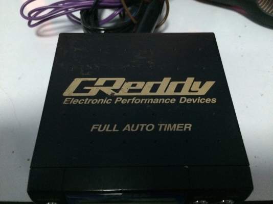 GREDDY FULL AUTO TIMER ของแท้ ตั้งเวลาดับเครื่อง วัดVolt วัดSpeed มือ2 ญี่ปุ่น