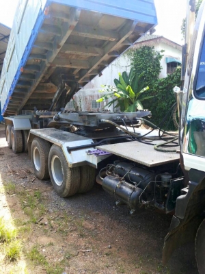 ขายรถสิบล้อ HINO FM2K 260 แรง หัว+หางเซมิดั้ม2เพลา รถสวยพร้อมใช้งาน