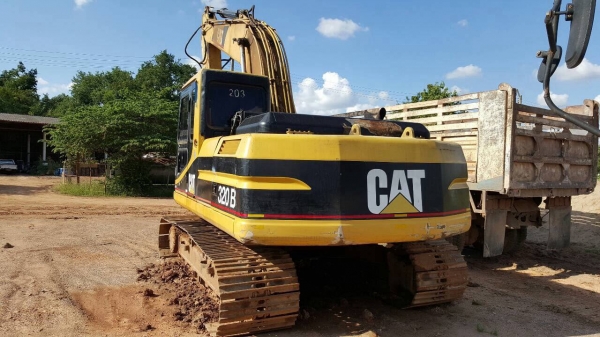 ขายแบคโฮ CAT 320 V.2 ติดตั้งไลน์แย็ก แต่ไม่ให้หัวแย็ก มีบุ้งกี๋ให้ เอกสารเล่มทะเบียนครบ เครื่อง 6BG1 Turbo รถพร้อมใช้ราคาต่อรองได้ ขายแบคโฮ CAT 320 V.2 ติดตั้งไลน์แย็ก แต่ไม่ให้หัวแย็ก มีบุ้งกี๋ให้ เอกสารเล่มทะเบียนครบ เครื่อง 6BG1 Turbo รถพร้อมใช้ราคาต่อรองได้