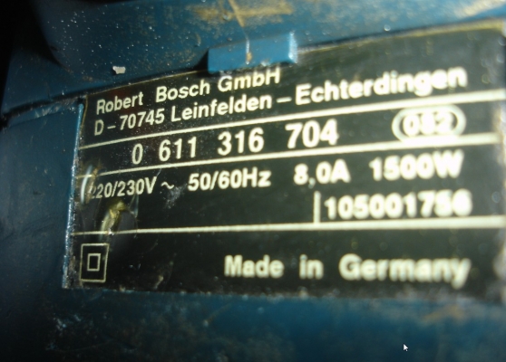 ขายเครื่องสกัดคอนกรีต BOSCH รุ่น GSH 11 E(1,500w.)