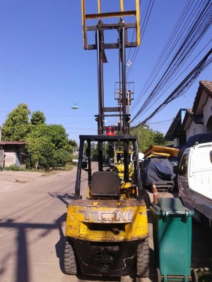 โฟล์คลิฟ TCM 3ตัน เครื่องดีเซล ยกสูง4เมตร