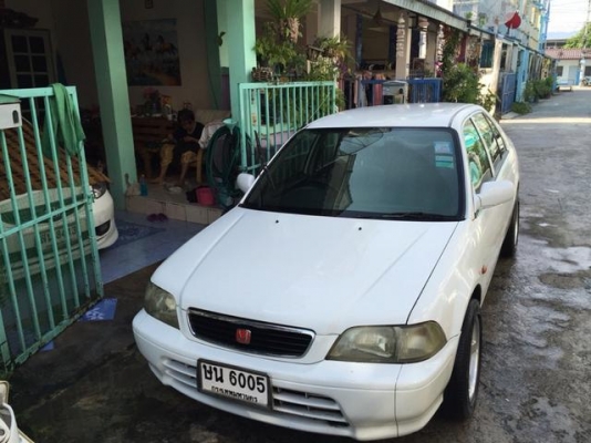 ขาย city 96 ออโต้หัวฉีด lpg สวยๆสมบูรณ์ทุกอย่างลดราคาเหลือ 63000 บาท