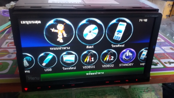 2ดินkenwood7380 bt GPSพร้อมนำทางอุปกรครบพร้อมใส่สภาพ98\%