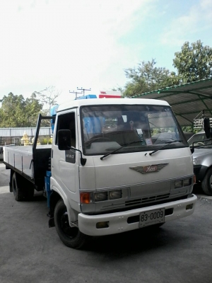 ขาย 6 ล้อ HINO KM 779 ติดเครน 3 ตัน