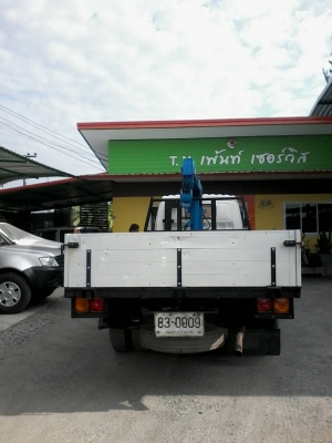 ขาย 6 ล้อ HINO KM 779 ติดเครน 3 ตัน