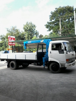 ขาย 6 ล้อ HINO KM 779 ติดเครน 3 ตัน