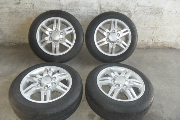 ล้อแม็ก 16นิ้ว 6รู อีซูสุ พร้อมยาง สวยๆ 4 ล้อ ลดราคาเหลือ 5700 บาท