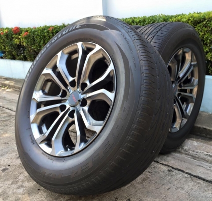 ขาย ล้อFortuner TRD4 ขอบ18 พร้อมยาง Bridgestone H/P japan 265/60/18 ขาย ล้อFortuner TRD4 ขอบ18 พร้อมยาง Bridgestone H/P japan 265/60/18