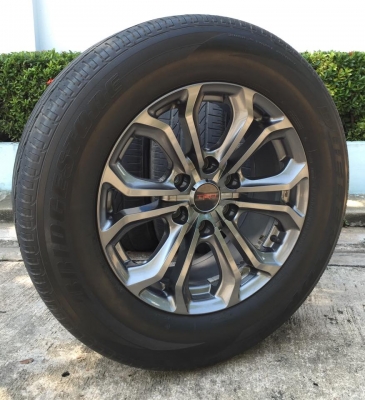ขาย ล้อFortuner TRD4 ขอบ18 พร้อมยาง Bridgestone H/P japan 265/60/18