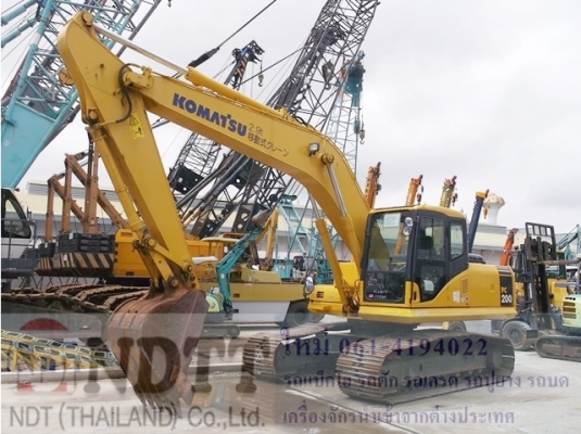 โคมัตสุ PC200-7 #205545 ปี 2003 รถเก่าญี่ปุ่น ไม่เคยใช้งานในไทย สภาพดีค่ะ ตอนนี้รถจอดบางปะอิน อยุธยา สนใจติดต่อ ใหม่ 061-4194022 โคมัตสุ PC200-7 #205545 ปี 2003 รถเก่าญี่ปุ่น ไม่เคยใช้งานในไทย สภาพดีค่ะ ตอนนี้รถจอดบางปะอิน อยุธยา สนใจติดต่อ ใหม่ 061-4194022