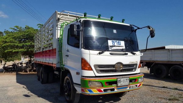 ขาย HINOFL1J MEGA เครื่อง JO8C-TS 220 แรงม้า ปี 48 กระบะล่องไม่ดั้มยาว 6.20 เมตร เครื่องเดิม เกียร์เดิม ช่วงล่างเดิม ยางดี แคชชีสวย เอกสารพร้อมโอน