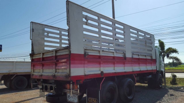 ขาย HINOFL1J MEGA เครื่อง JO8C-TS 220 แรงม้า ปี 48 กระบะล่องไม่ดั้มยาว 6.20 เมตร เครื่องเดิม เกียร์เดิม ช่วงล่างเดิม ยางดี แคชชีสวย เอกสารพร้อมโอน