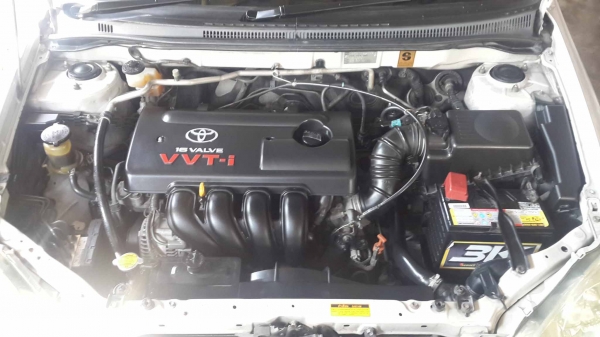 Toyota Altis 1.8 e ปี 02 รถสภาพสวยพร้อมใช้ เจ้าของดูแลดี เครื่องยนต์ ระบบเกียร์ ช่วงล่างสมบูรณ์ ภายนอกภายในใหม่ๆ รถไม่ช้ำไม่โทรม