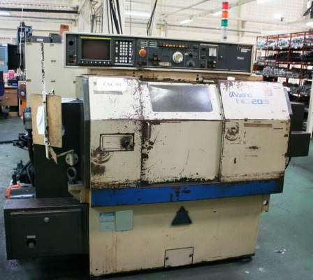 ขายด่วน CNC Lathe Miyano Fanuc OTB Chuck 5" พร้อมใช้งาน ราคาไม่แพงครับ