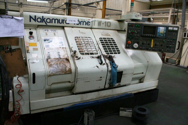 ขาย Cnc lathe Nagamura Fanuc Otc 2 turret 2 chuck 6" ตอนนี้ก็กลึงงาน รันงานอยู่ครับ พร้อมใช้ ไม่แพงครับ