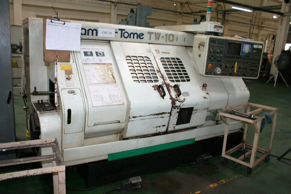 ขาย Cnc lathe Nagamura Fanuc Otc 2 turret 2 chuck 6" ตอนนี้ก็กลึงงาน รันงานอยู่ครับ พร้อมใช้ ไม่แพงครับ