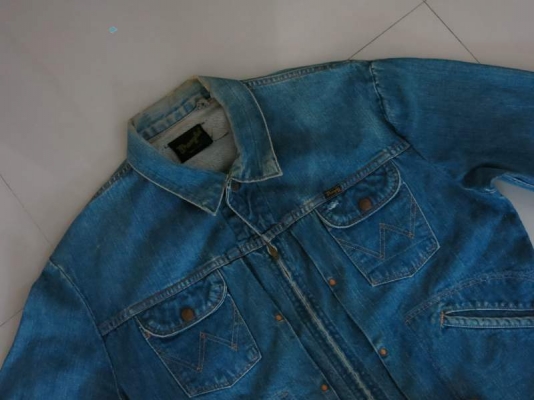 เสื้อแจ็คเก็ตยีนส์   Wrangler MADE IN U.S.A. 6 หยด