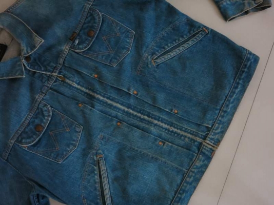 เสื้อแจ็คเก็ตยีนส์   Wrangler MADE IN U.S.A. 6 หยด