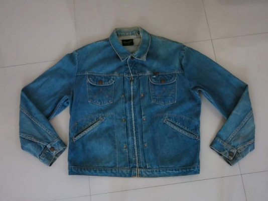เสื้อแจ็คเก็ตยีนส์   Wrangler MADE IN U.S.A. 6 หยด