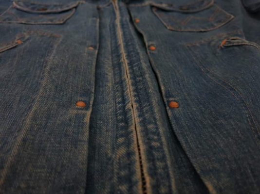 เสื้อแจ็คเก็ตยีนส์   Wrangler MADE IN U.S.A. 6 หยด