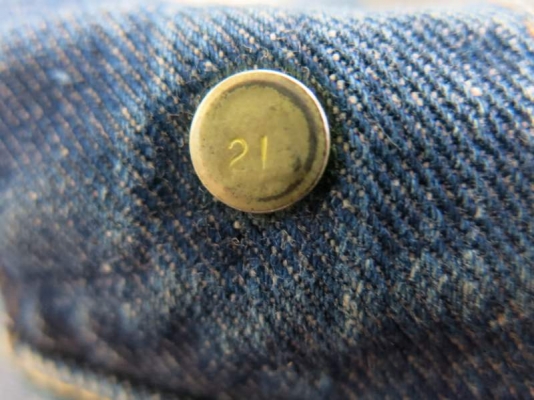 เสื้อแจ็คเก็ตยีนส์   Vintage 1960's Lee Riders 101- J MADE IN U.S.A.