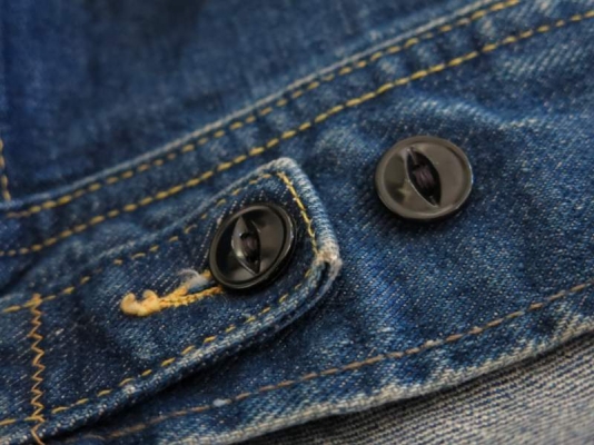 เสื้อแจ็คเก็ตยีนส์   Vintage 1960's Lee Riders 101- J MADE IN U.S.A.