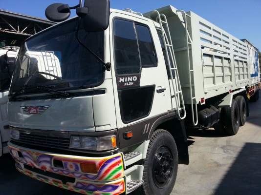 รถฮีโน่ 10 ล้อดั้ม FM3H  195 แรงม้า. ปี 38   ( *** รถสวย. )    สนใจติดต่อ  084 - 7693391