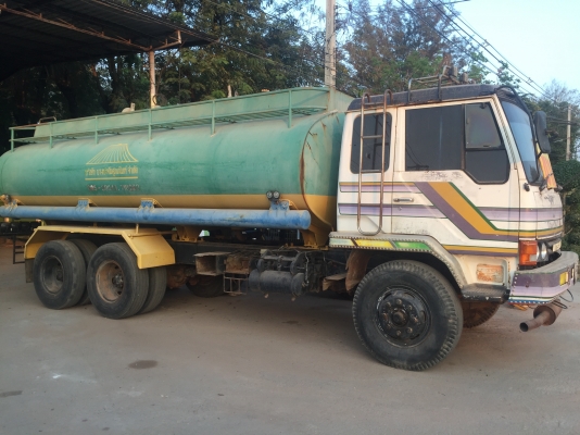 Mitsu fuso เฉินหลง เครื่อง6d 14 โทโบ ถังน้ำ16000ลิตรพร้อมใช้งานทะเบียนพร้อม