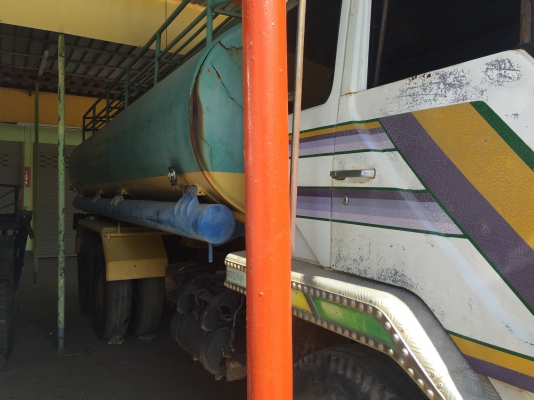 Mitsu fuso เฉินหลง เครื่อง6d 14 โทโบ ถังน้ำ16000ลิตรพร้อมใช้งานทะเบียนพร้อม